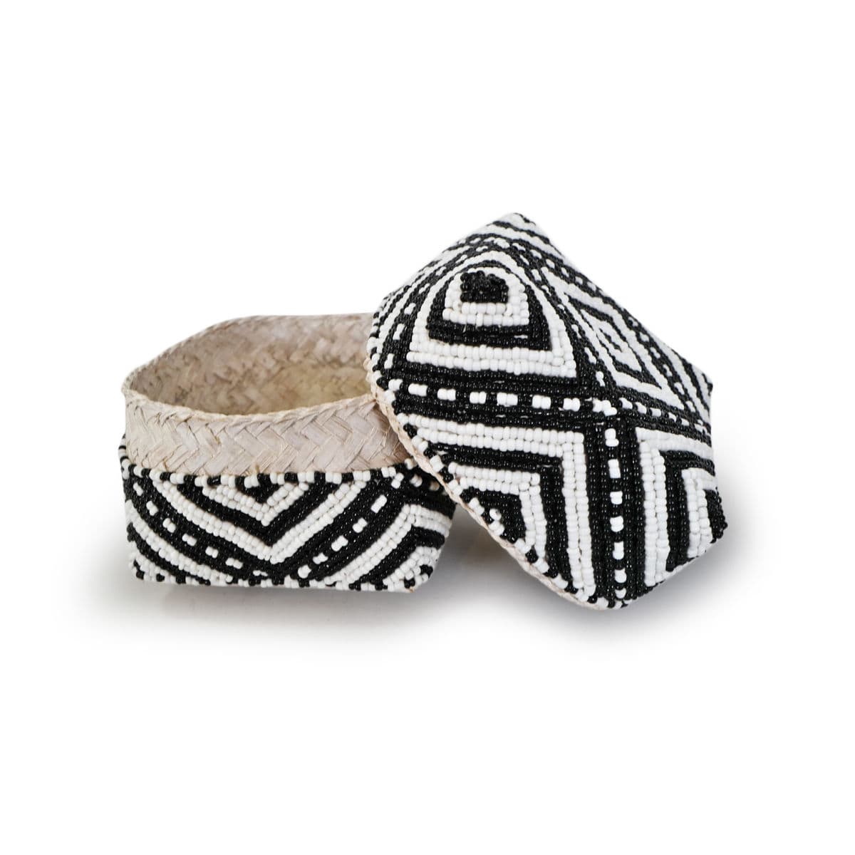 Bamboo Beaded Box X-Small - Thumbnail 3