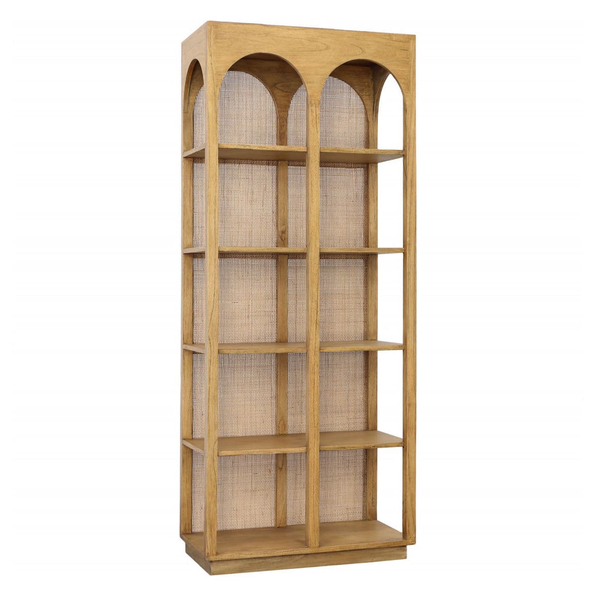 Oak Double Arch Bookcase - Thumbnail 3