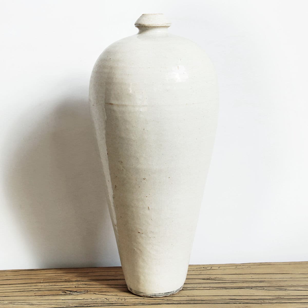 White Ceramic Milk Pottery - Thumbnail 3