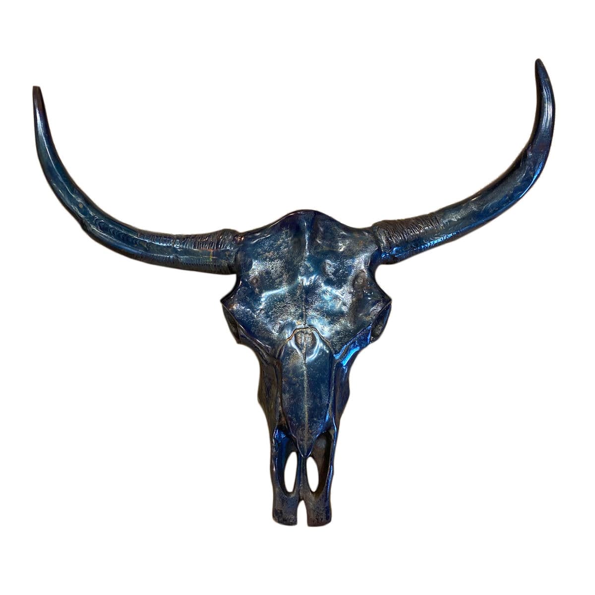 Bronze Cow Skull - Thumbnail 3