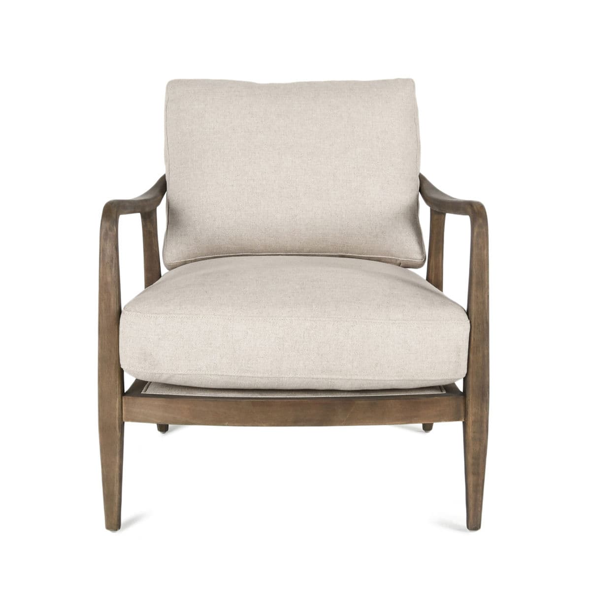 Mid C Oak Arm Chair - Thumbnail 3