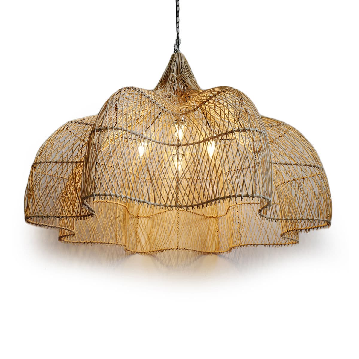 Matador Wicker Chandelier Large - Thumbnail 3