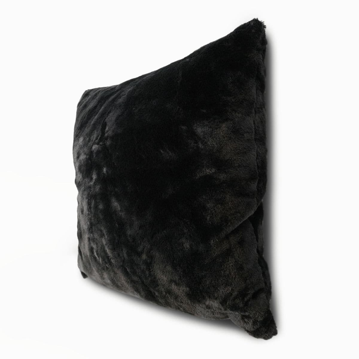 Black Bear Faux Fur Pillow 26" - Thumbnail 3