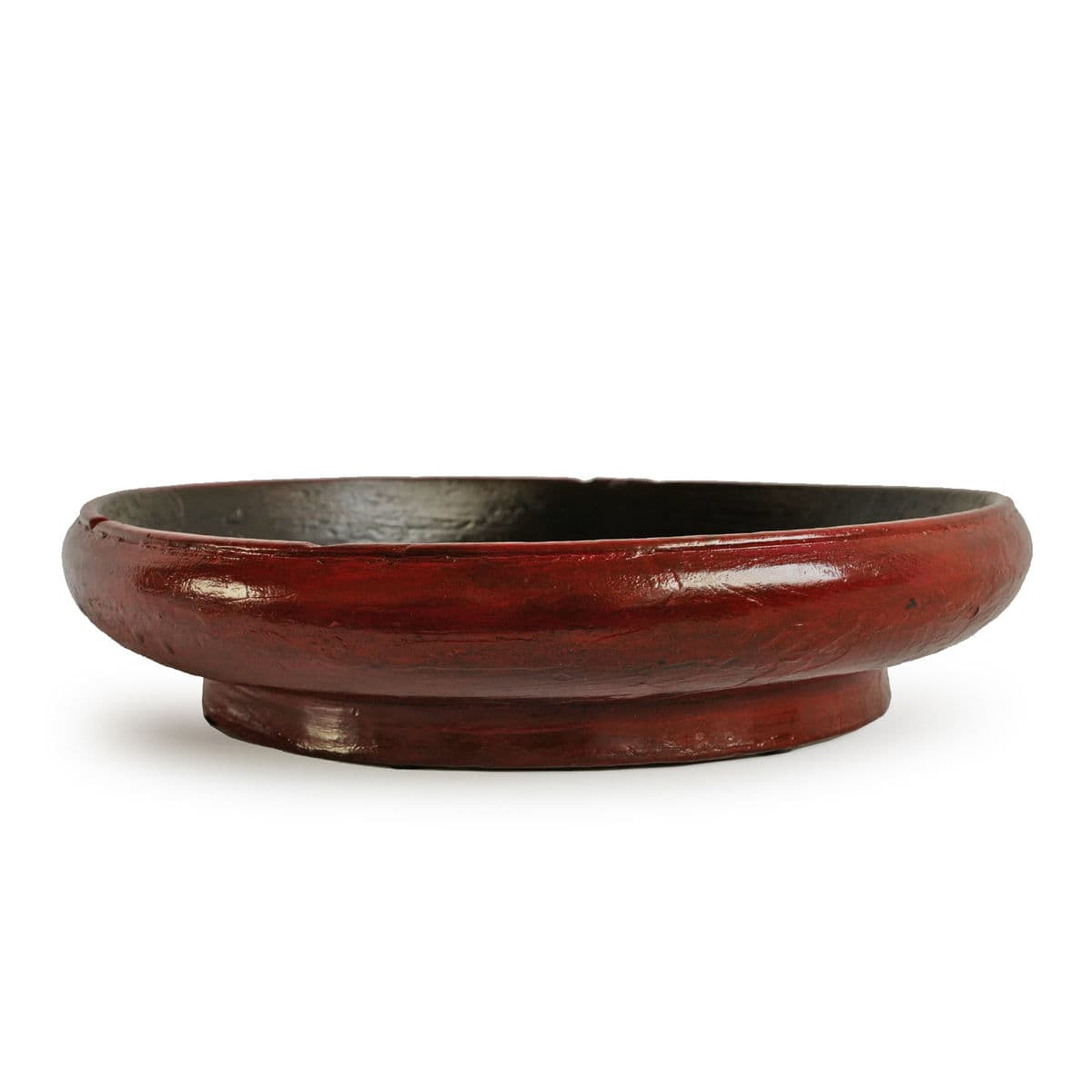 Old Wood Betel Tray Bowl - Thumbnail 3
