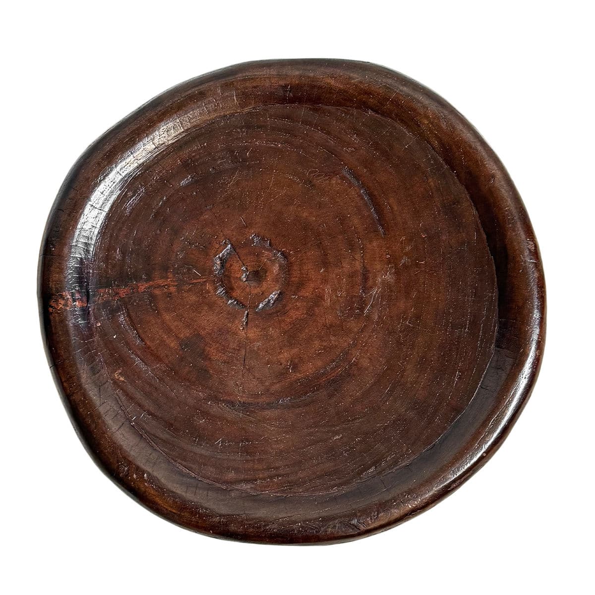 Vintage Bamileke Stool Table - Thumbnail 3