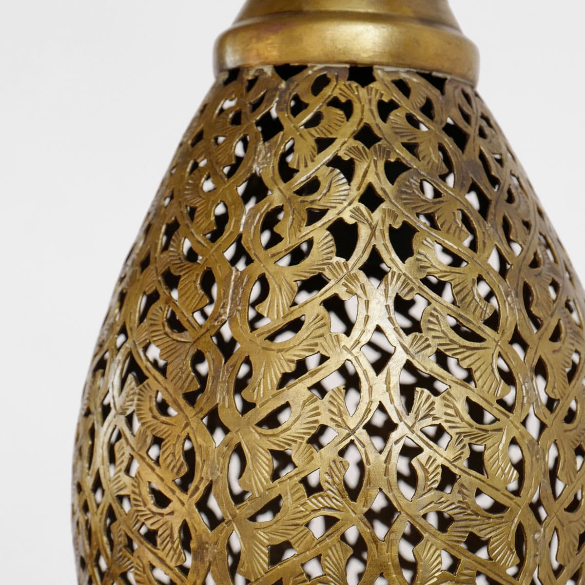 Brass Tear Drop Lantern - Thumbnail 3