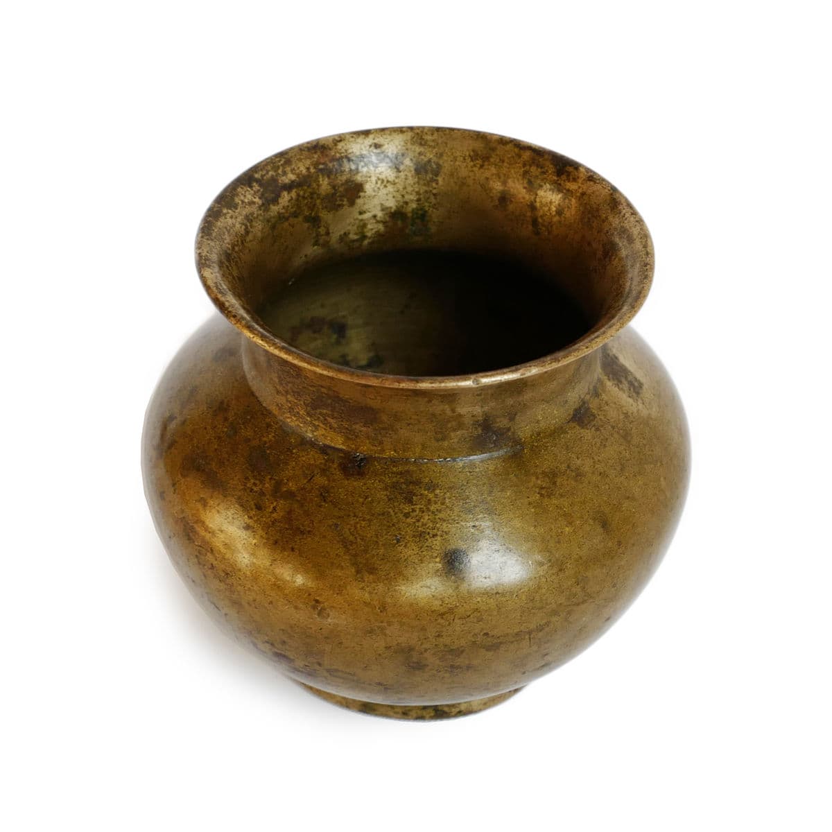 Vintage Bronze Nepal Ritual Vase - Thumbnail 3