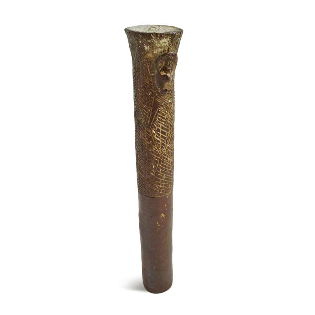 Old Bronze Pestle Medicine Stick - Thumbnail 3