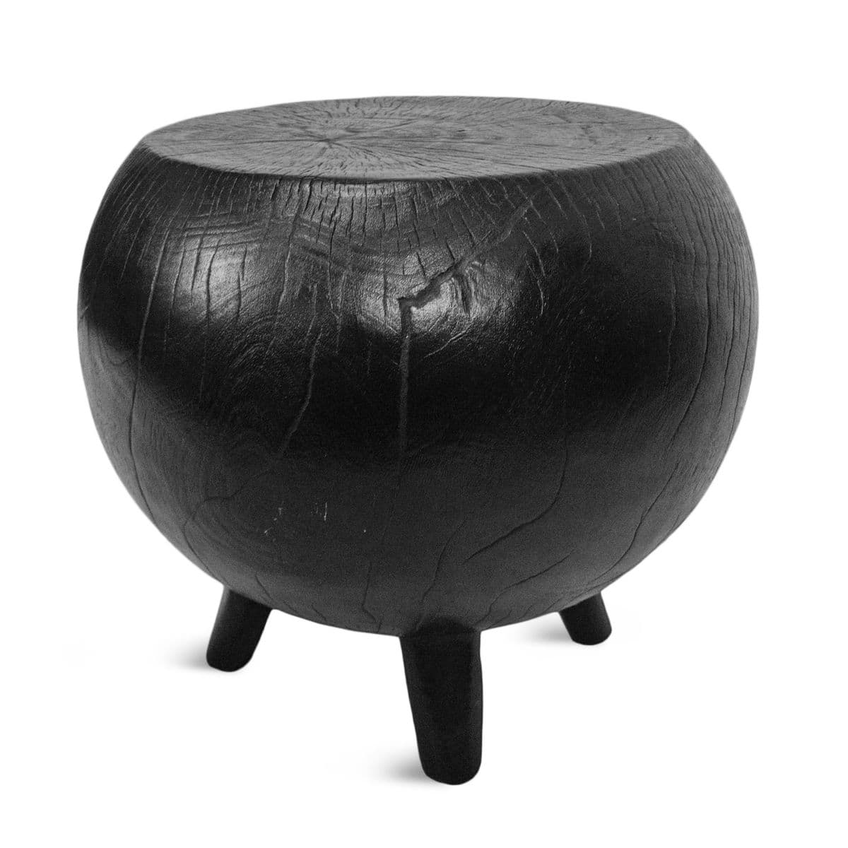 Ebony Kira Stool Table - Thumbnail 3