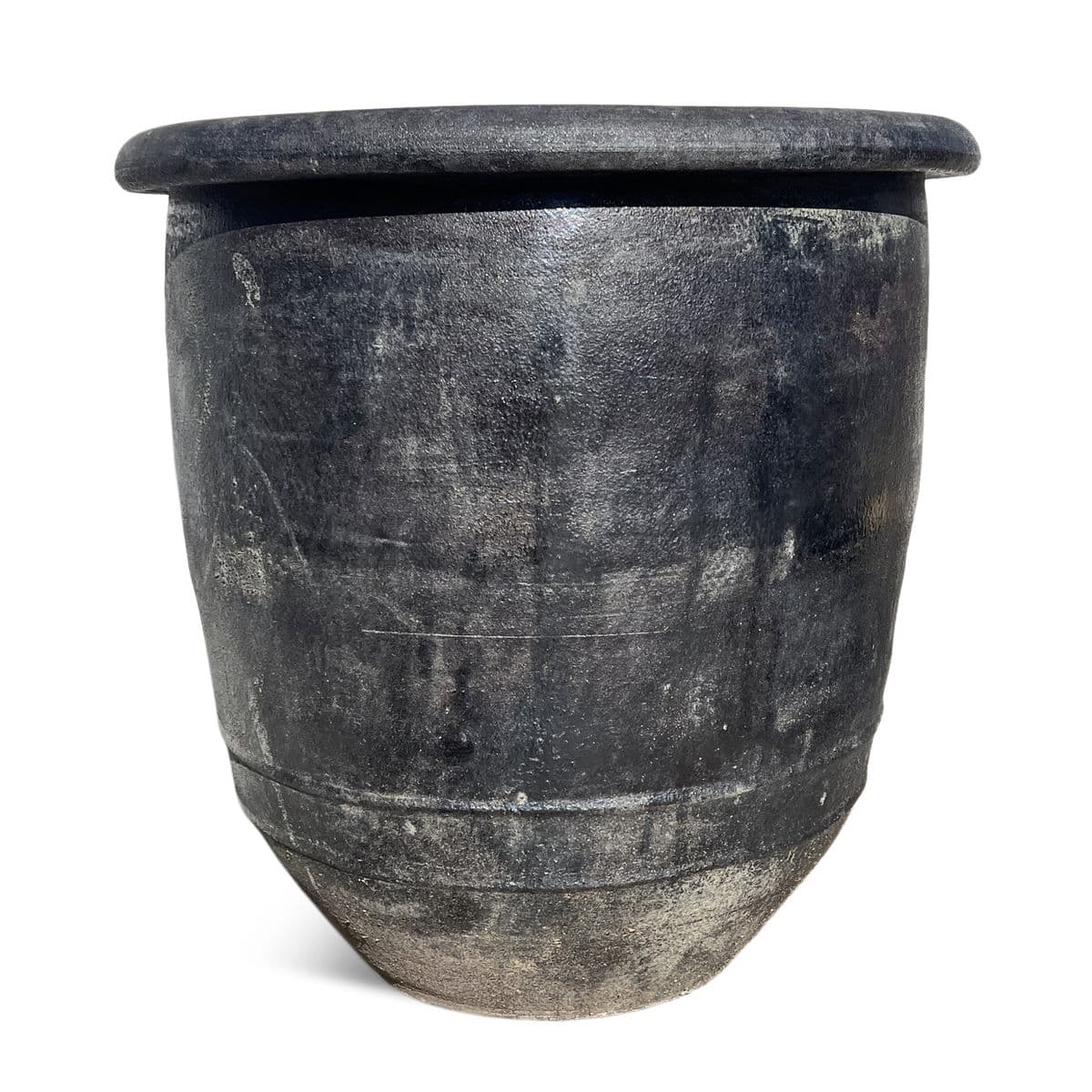 Vallea Black Earth Ware Pot - Thumbnail 3