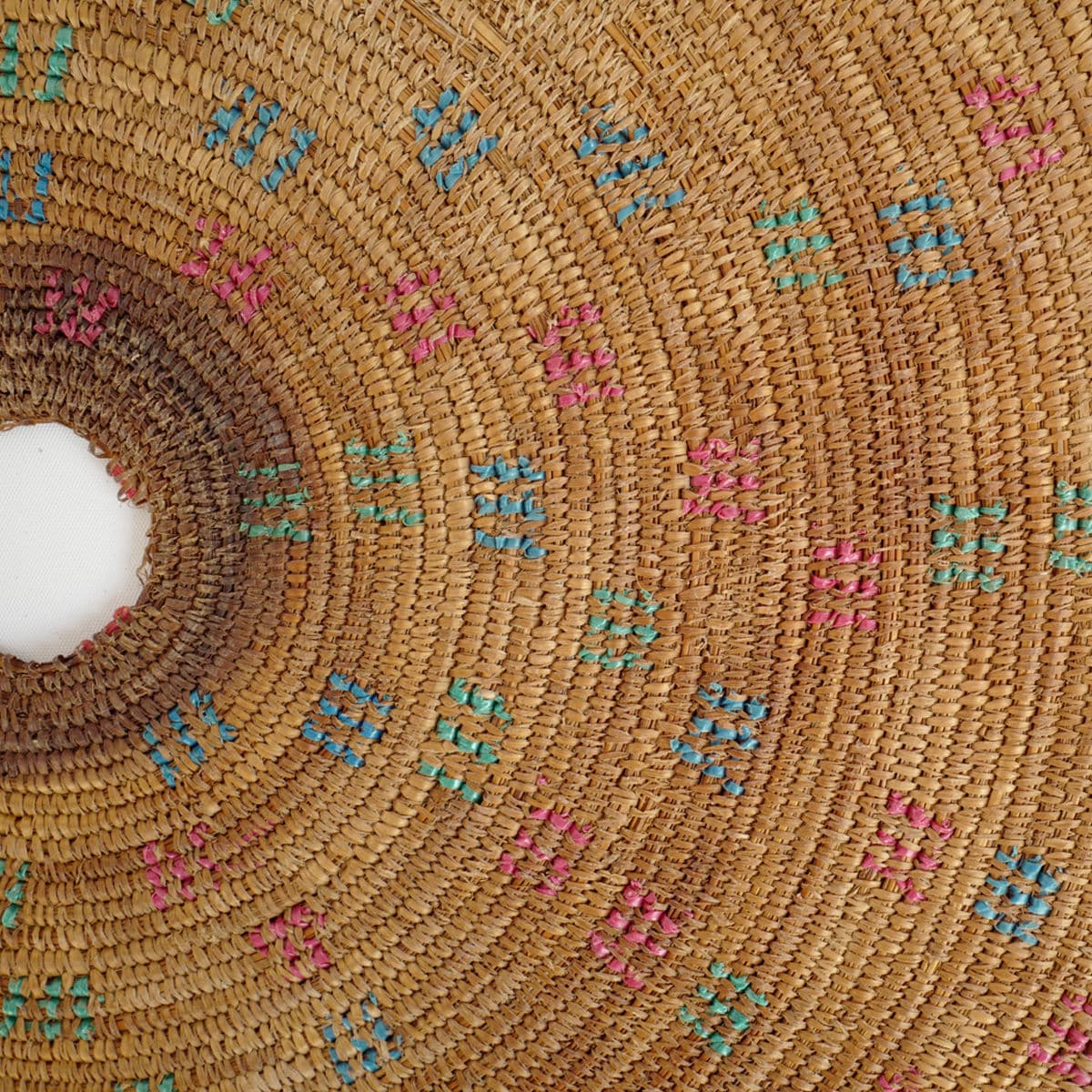 Nigerian Hassau Basket Cover - Thumbnail 3