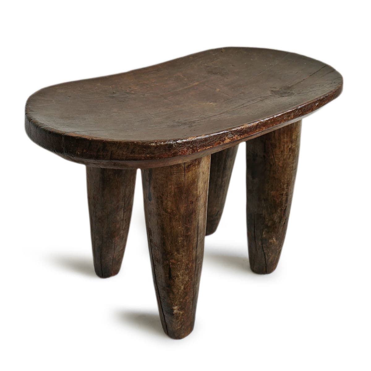 Vintage Nupe Stool Nigeria - Thumbnail 3