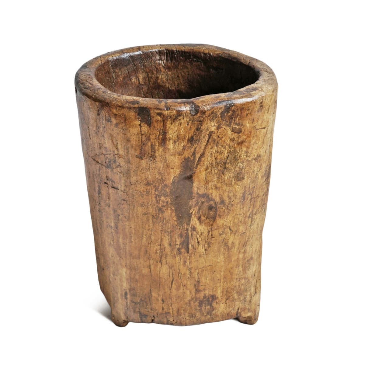 Old Naga Wood Trunk Pot - Thumbnail 3