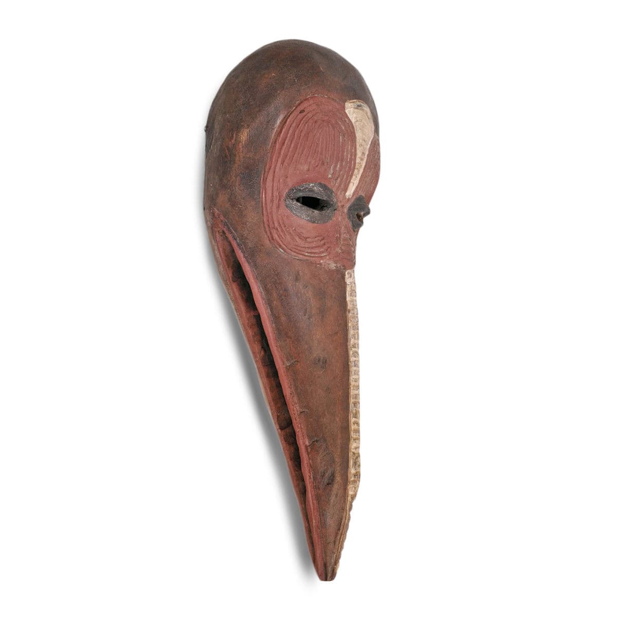 Vintage Baga Nimba Bird Mask - Thumbnail 3