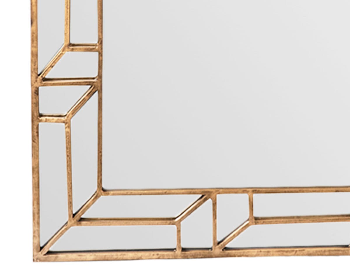 Gold Leaf Deco Mirror - Thumbnail 3