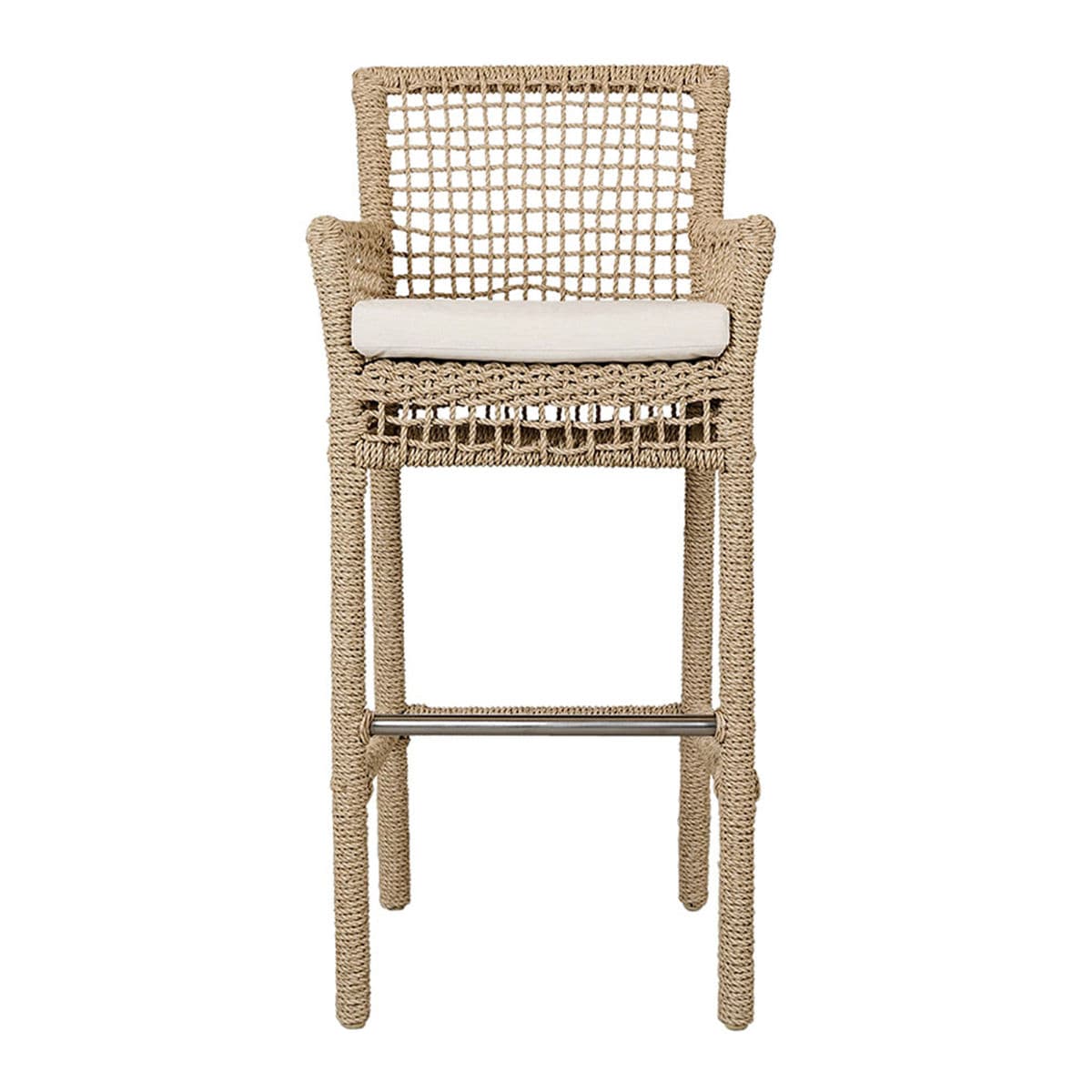 Outdoor Rope Bar Stool - Thumbnail 3