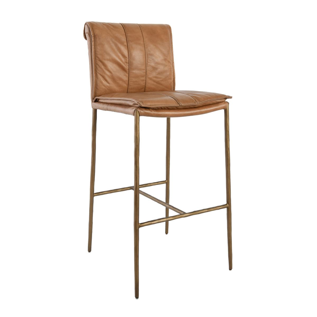 Palomino & Bronze Bar Stool - Thumbnail 3