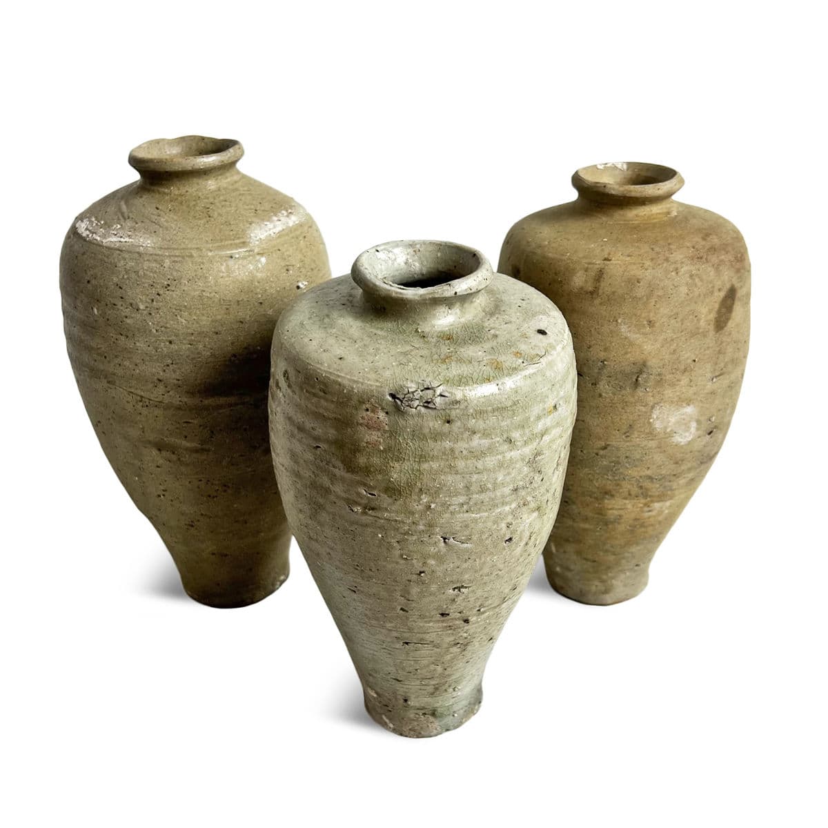 Antique Ceramic Java Vase - Thumbnail 3