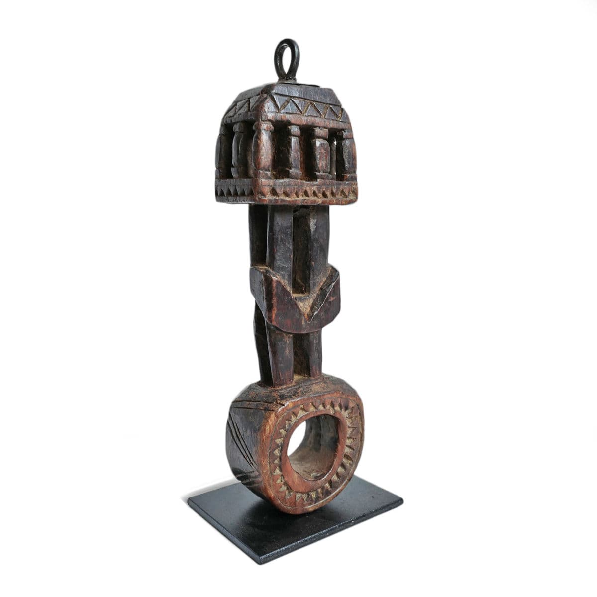 Antique Nepal Butter Churn - Thumbnail 3