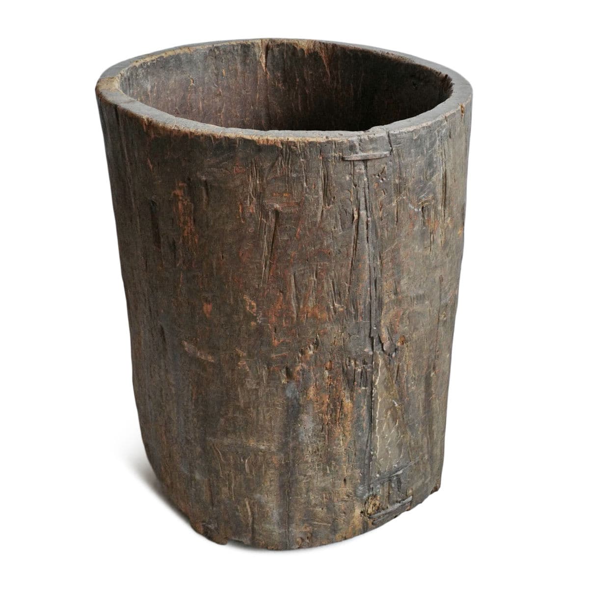 Giant Old Naga Wood Trunk Container Pot - Thumbnail 3
