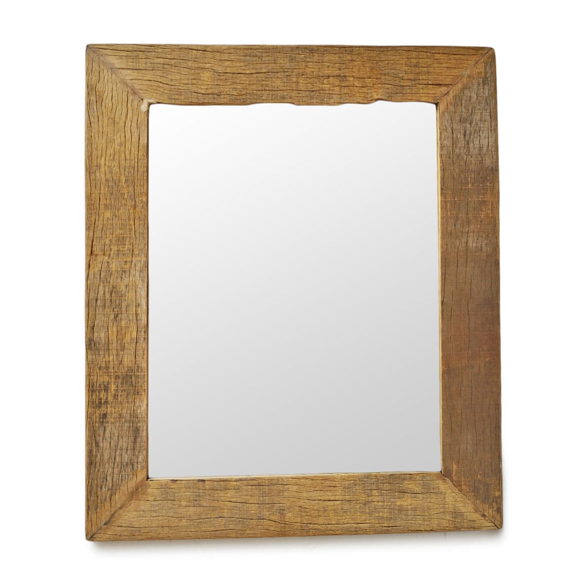 Rustic Salvaged  Wood Mirror - Thumbnail 3