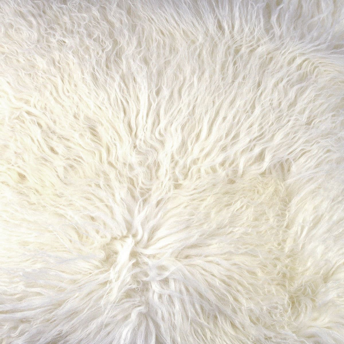 White Mohair Pillow - Thumbnail 3