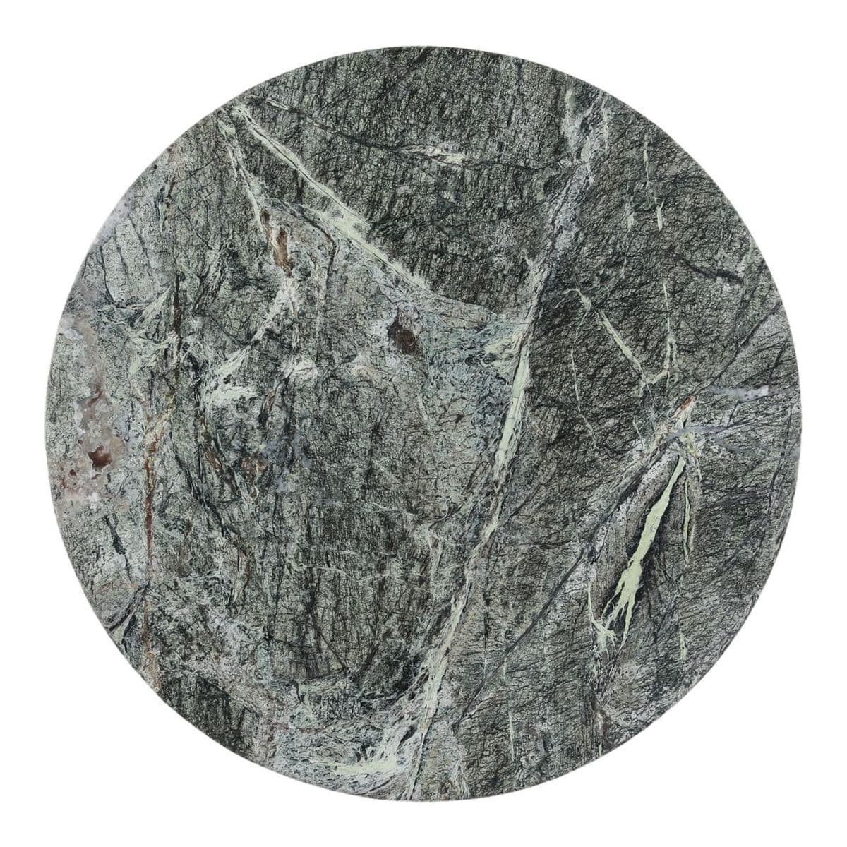 Taurus Marble & Iron Side Table - Thumbnail 3