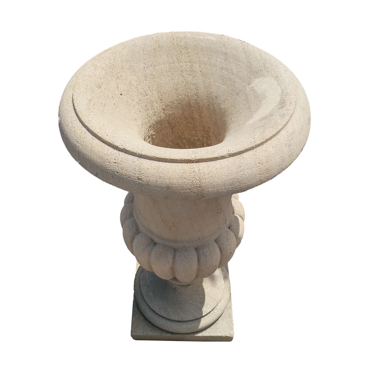 1920s Sandstone Urn Planter - Thumbnail 3