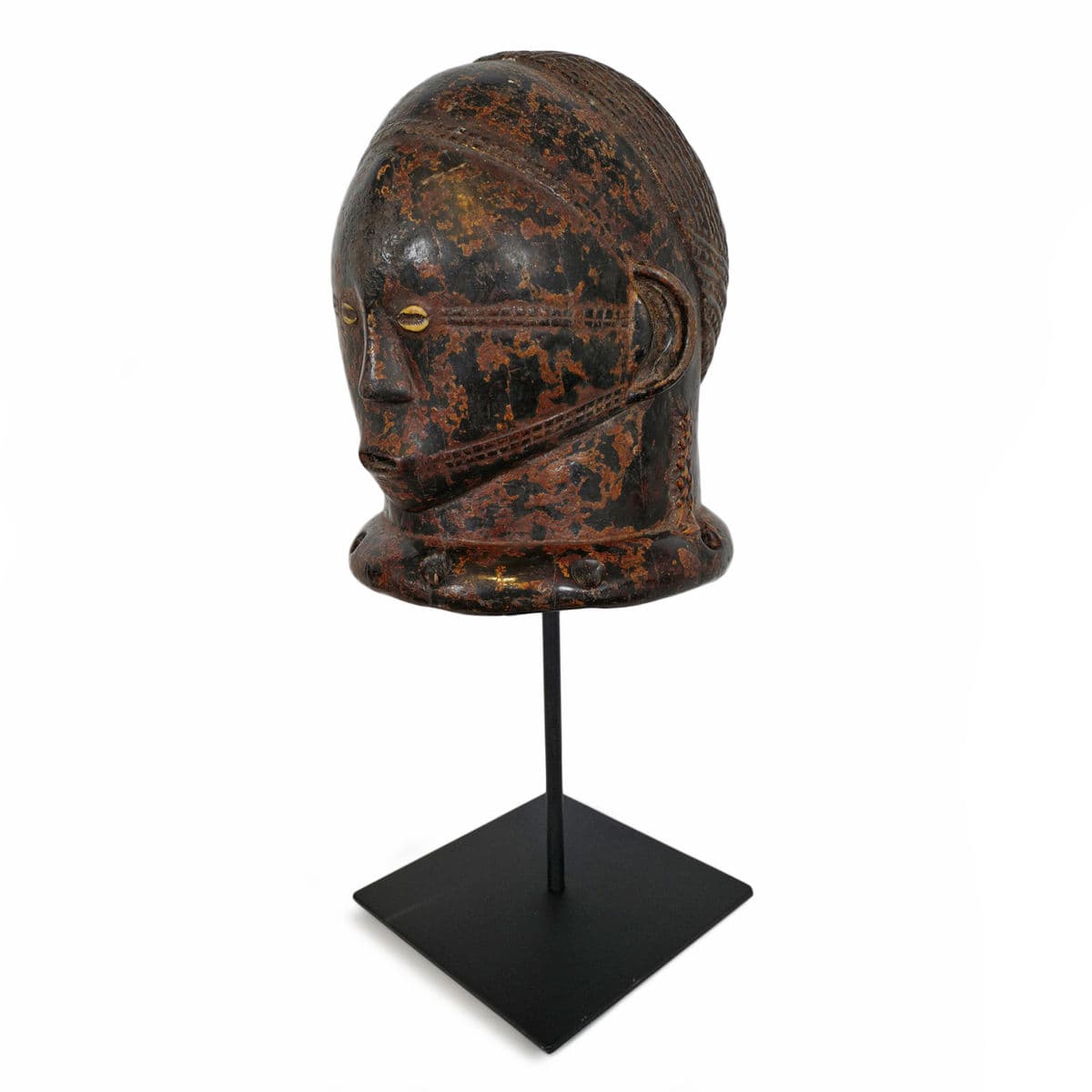 Tanzania Helmet Mask on Stand - Thumbnail 3