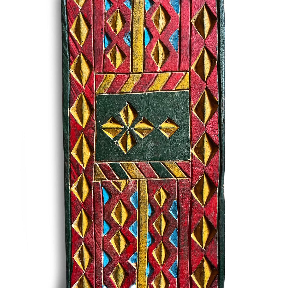 Pair of Vintage Amhara Painted Panels - Thumbnail 3