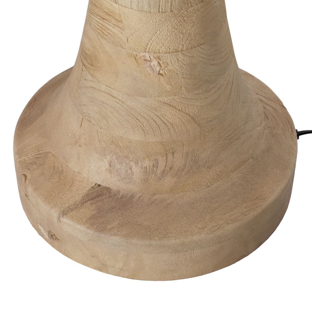 Natural Wood Floor Lamp - Thumbnail 3