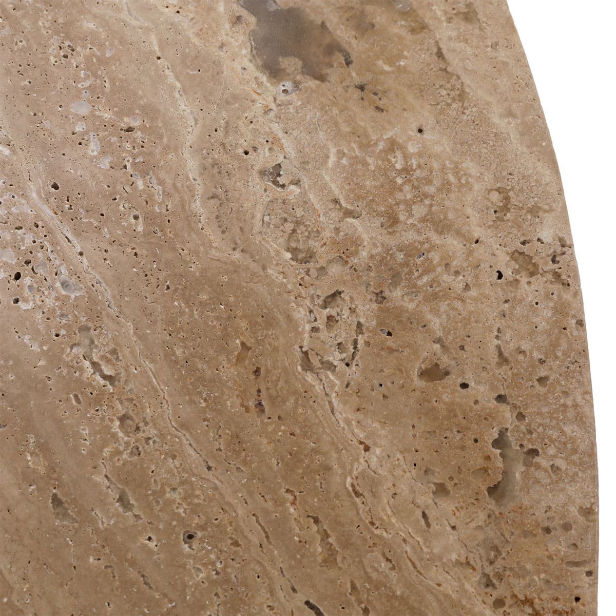 Travertine Rattan Wrap Round Bistro Table - Thumbnail 3