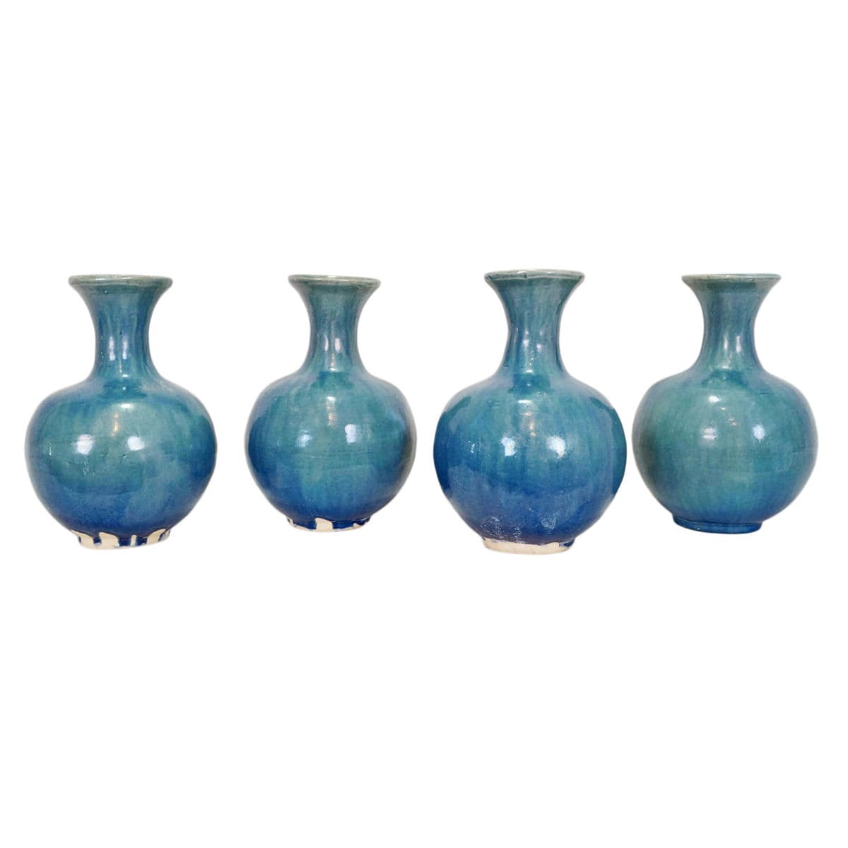 Caspian Blue Ceramic Vase - Thumbnail 3