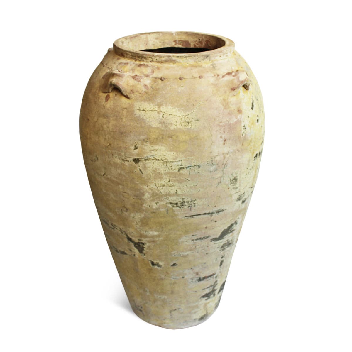 Cask Yellow Earth Ware Pot - Thumbnail 3