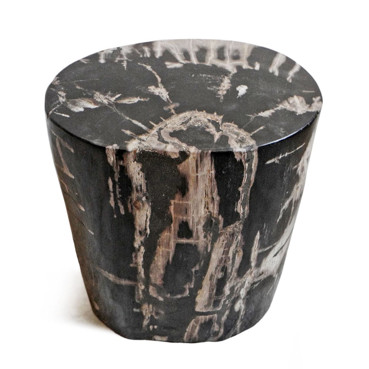 Petrified Wood Stump Stool - Thumbnail 3