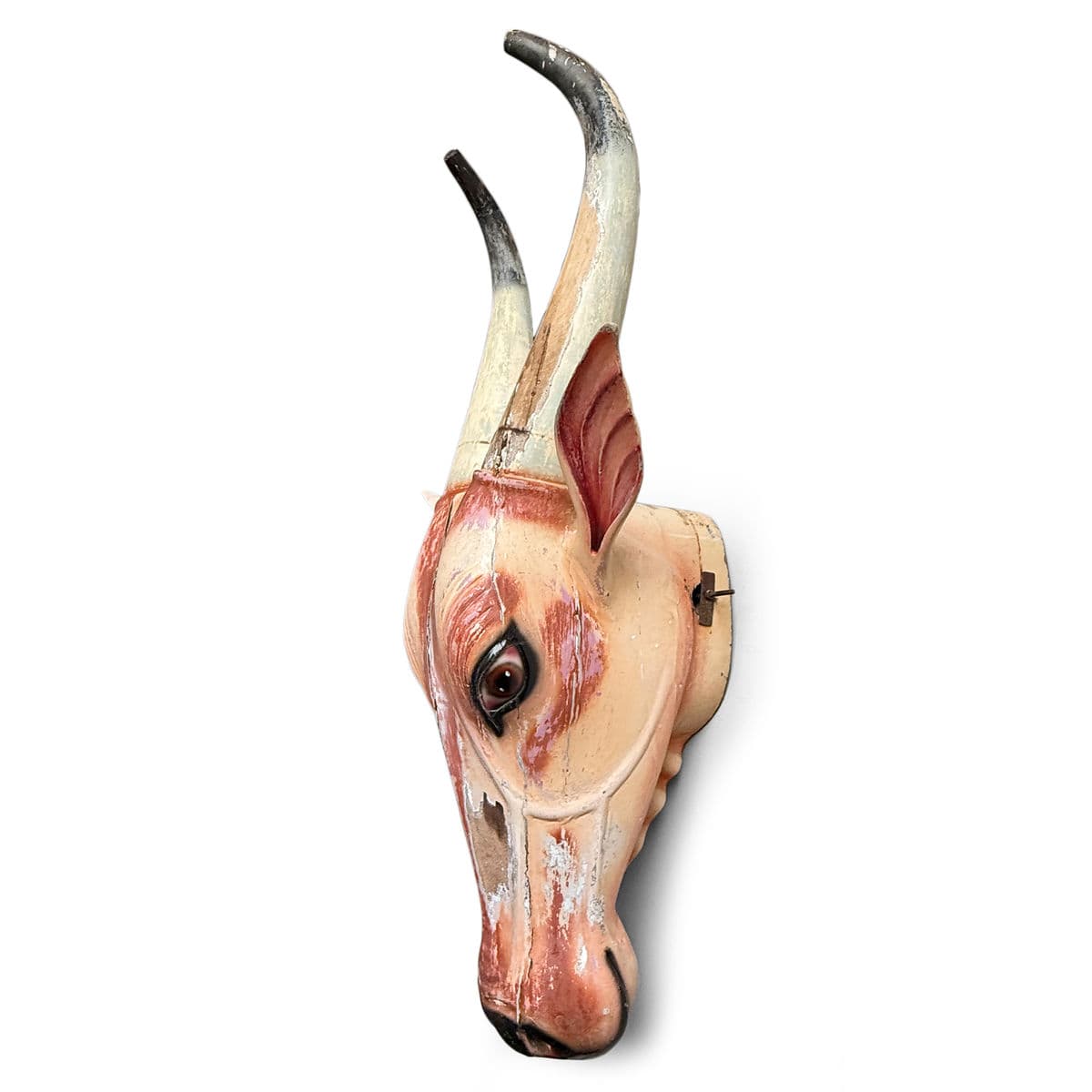 Giant Nandi Wood Bull Head - Thumbnail 3