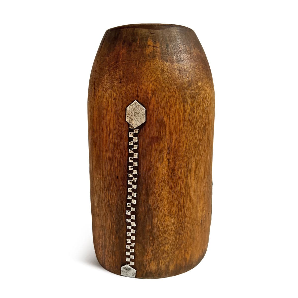 Vintage Tutsi Wood Pot - Thumbnail 3