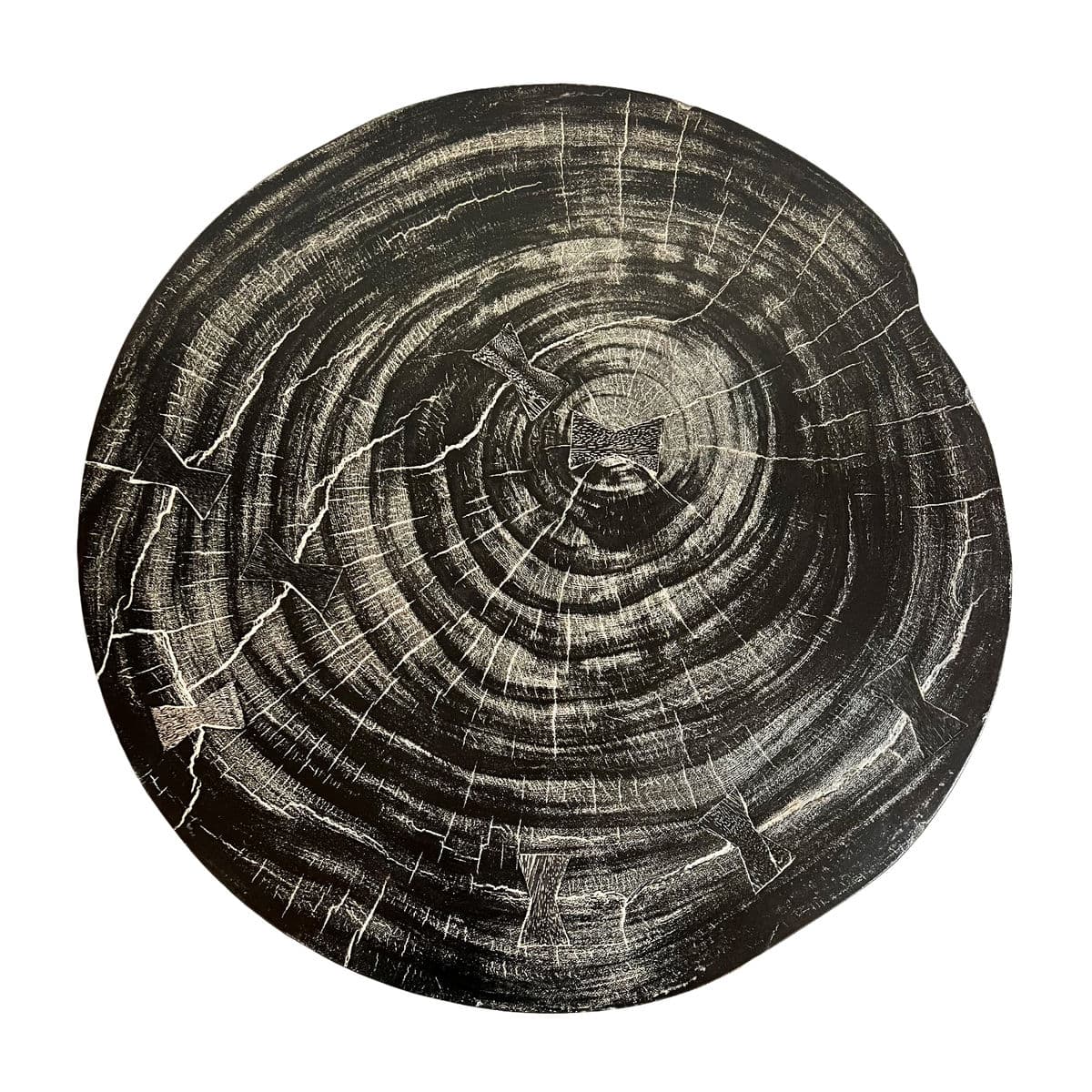 Black Wash Acacia Table - Thumbnail 3