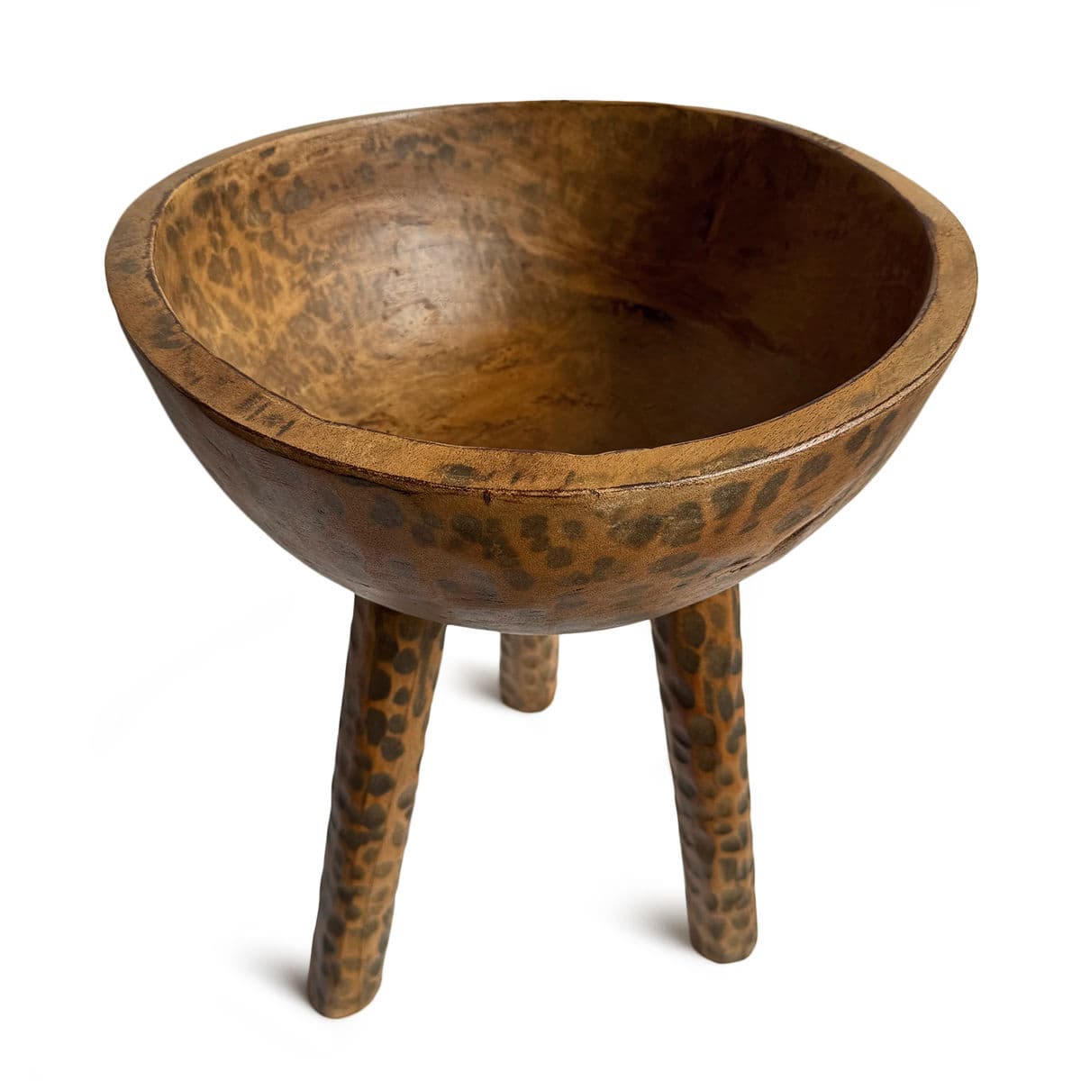 Wood Bowl on Legs - Thumbnail 3