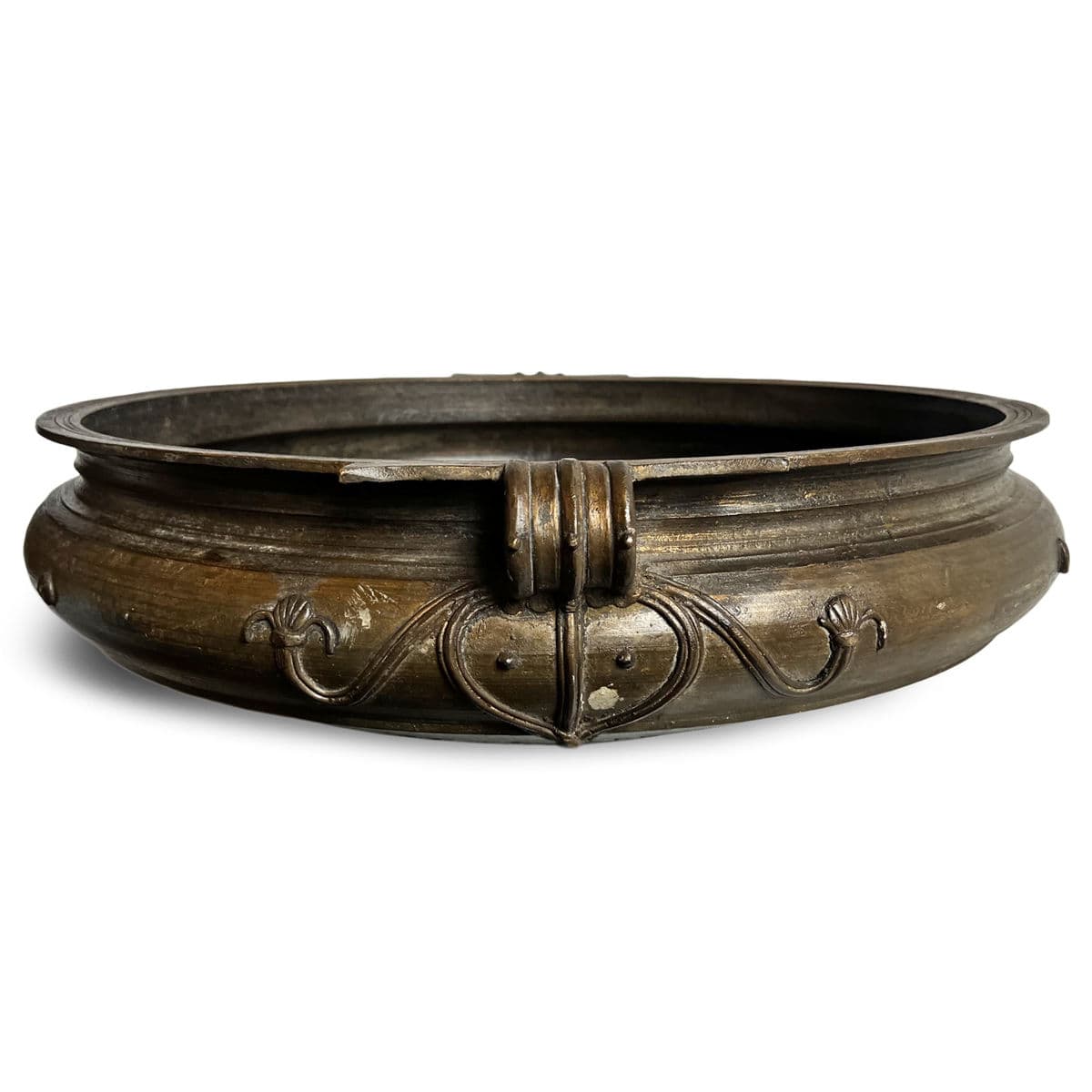 Antique Bronze Urli Bowl - Thumbnail 3
