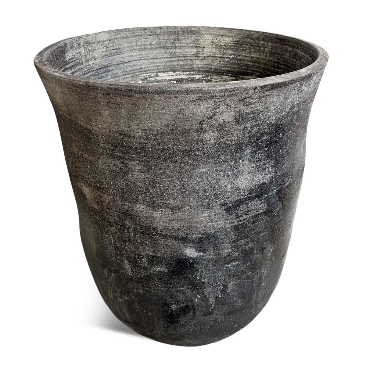 Sadie Black Earth Ware Pot - Thumbnail 3