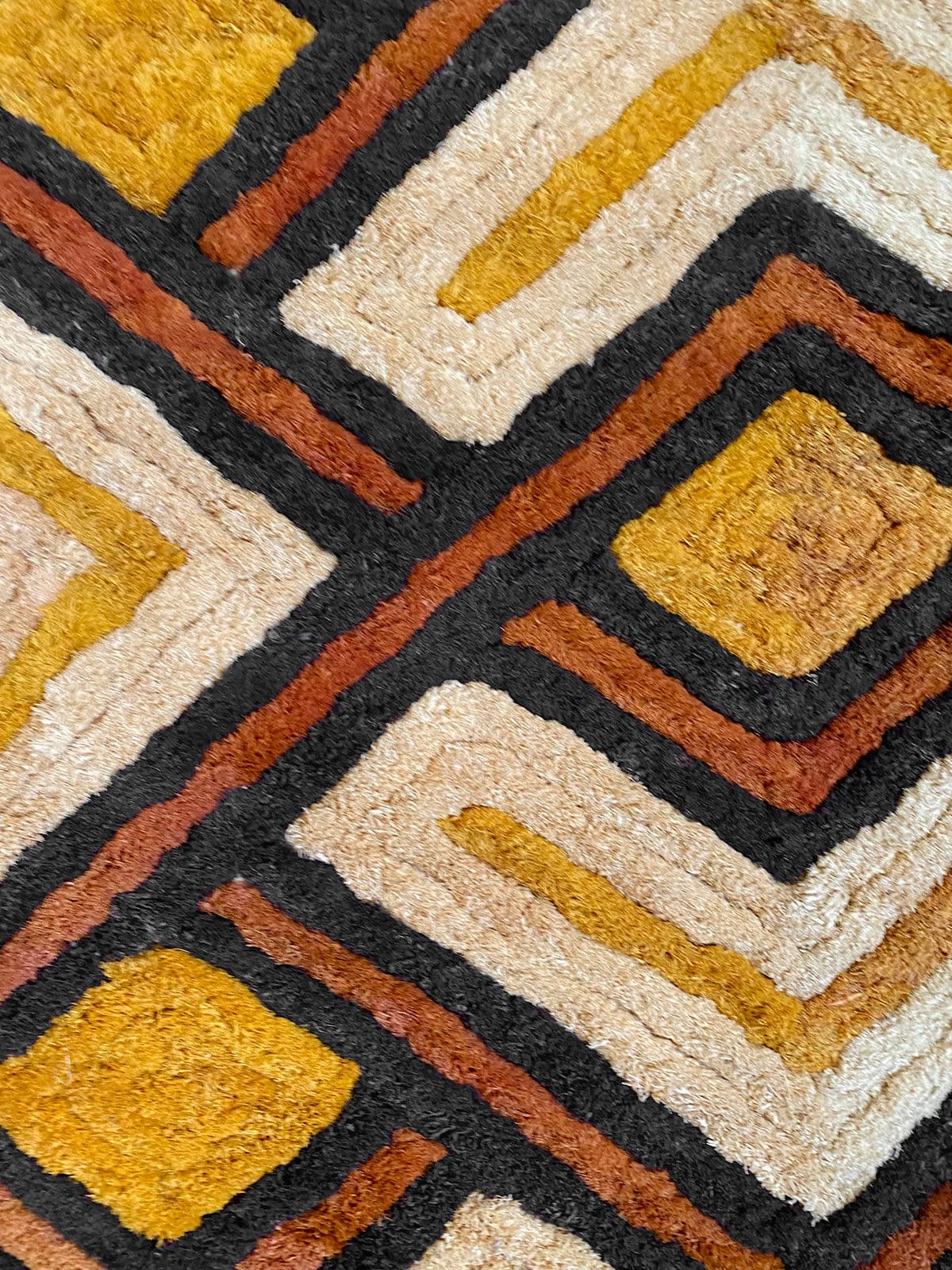 Vintage Kuba Grass Textile - Thumbnail 3