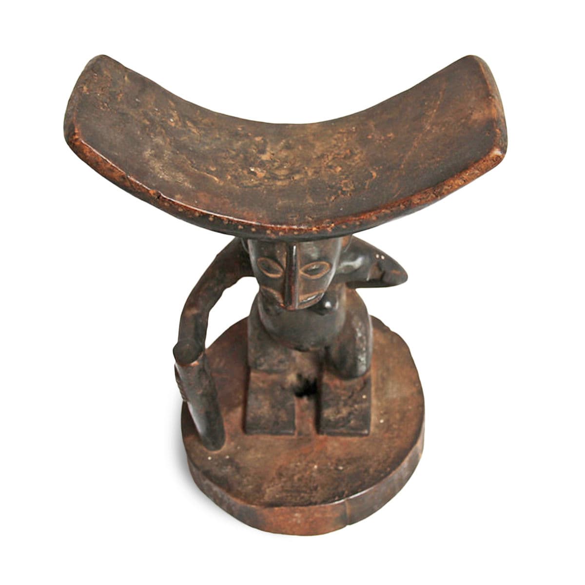 Antique Zande Wood Headrest - Thumbnail 3