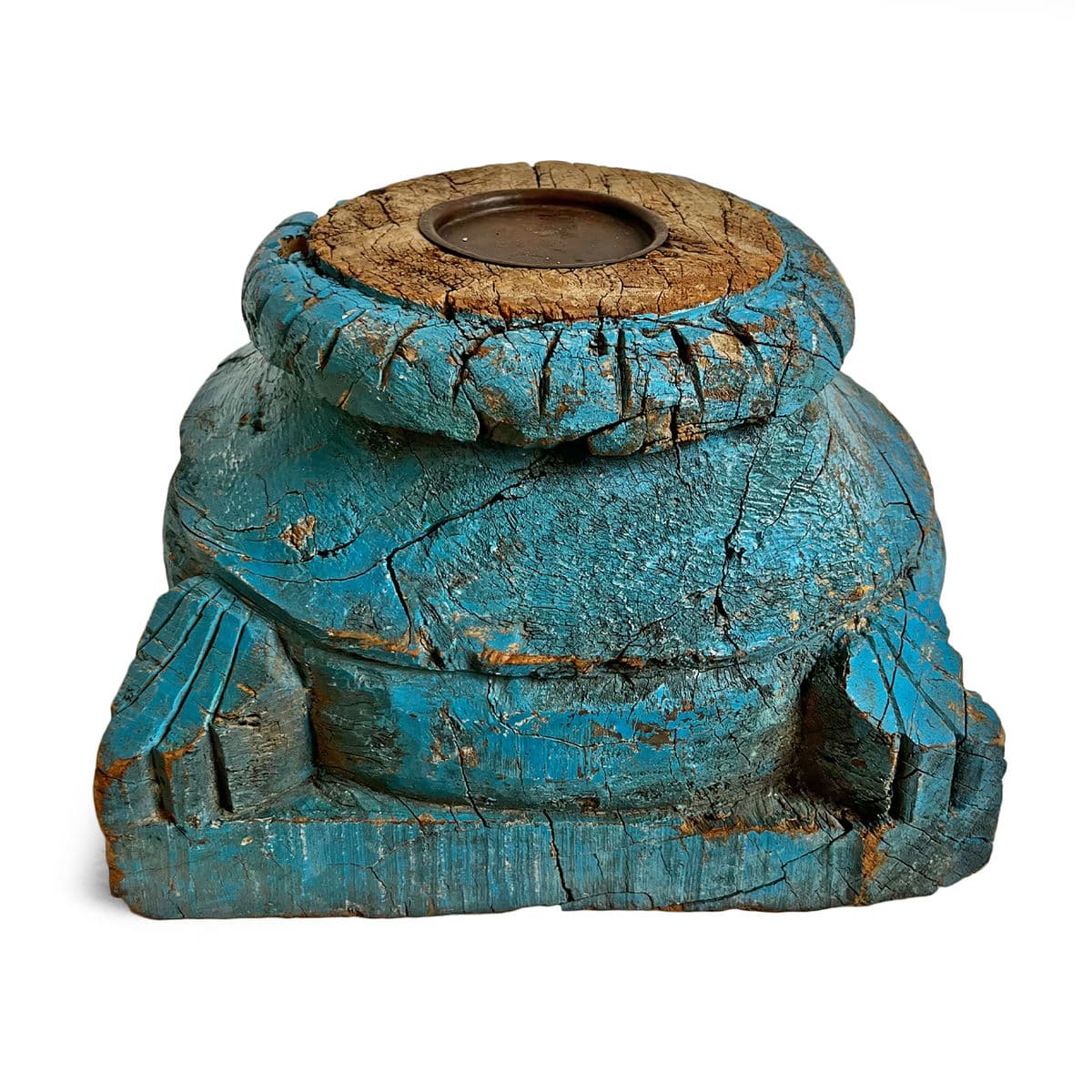 Antique Corinthian Candle Stand - Thumbnail 3