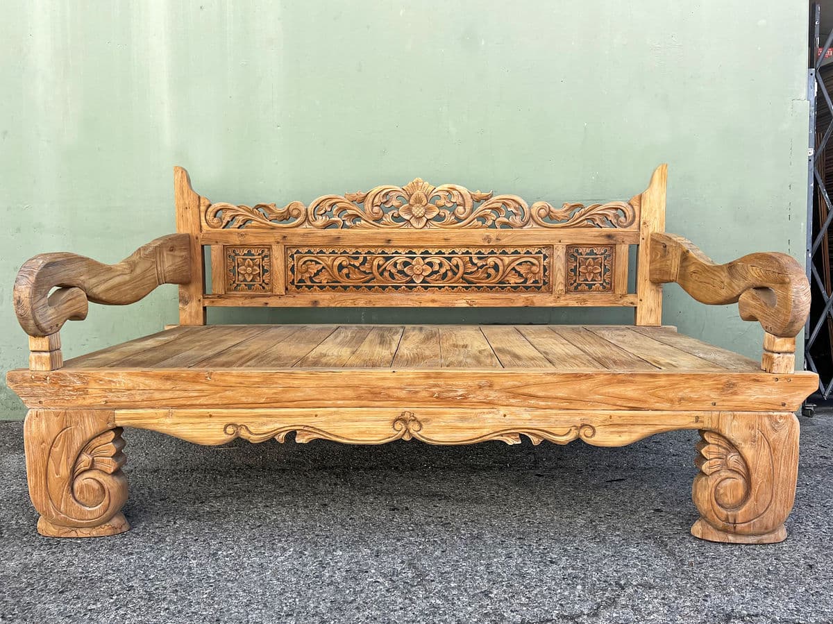 Kurta Teak Daybed Twin Size - Thumbnail 3