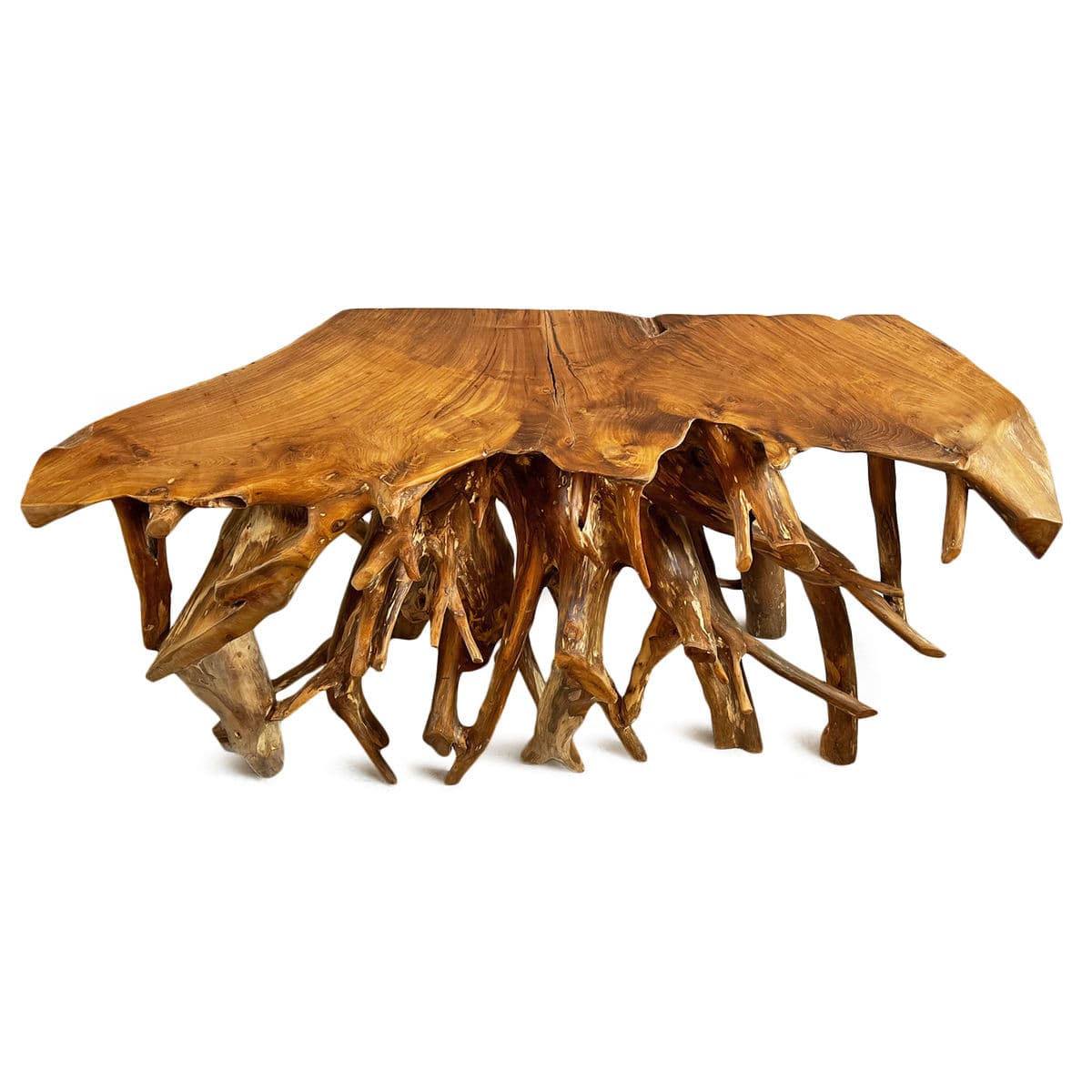 Organic Teak Root Console Table - Thumbnail 3