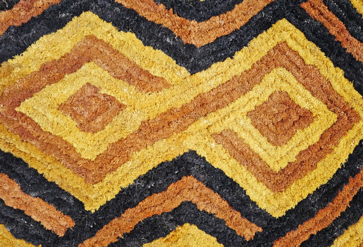 Vintage Kuba Grass Textile - Thumbnail 3