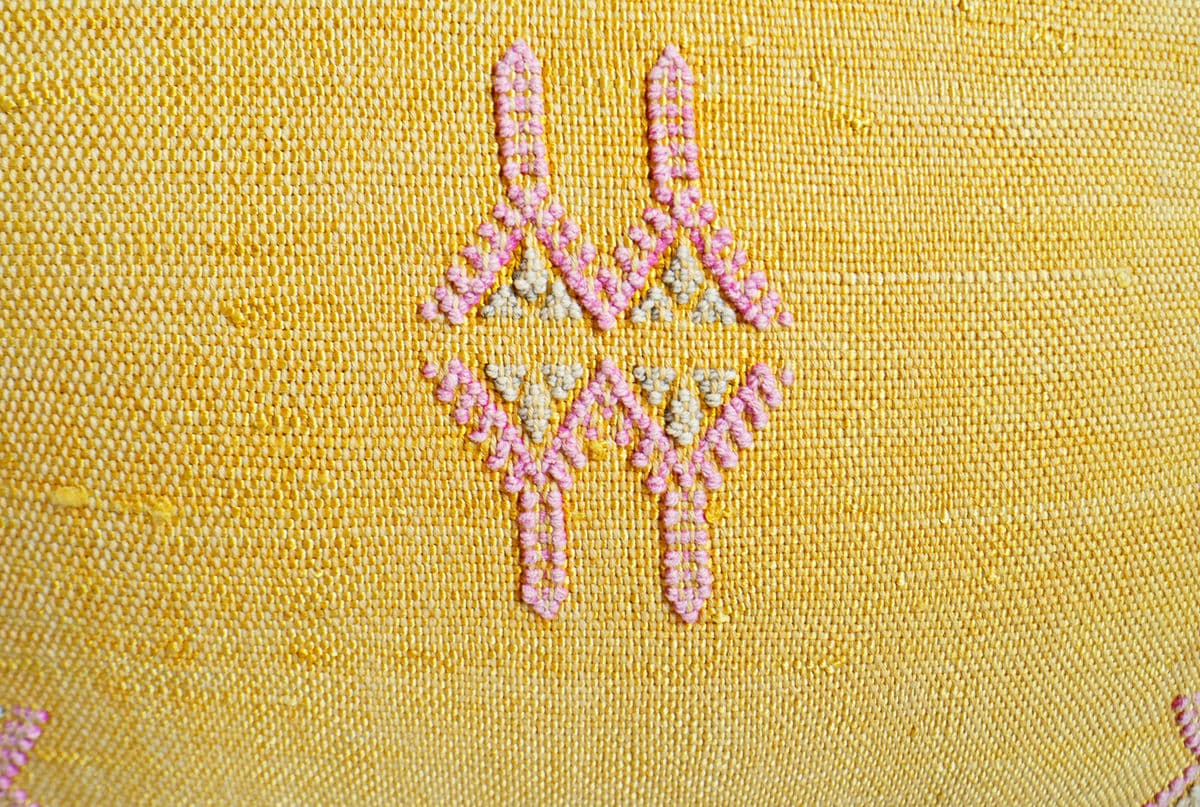 Vintage Mango Kilim Pillow - Thumbnail 3