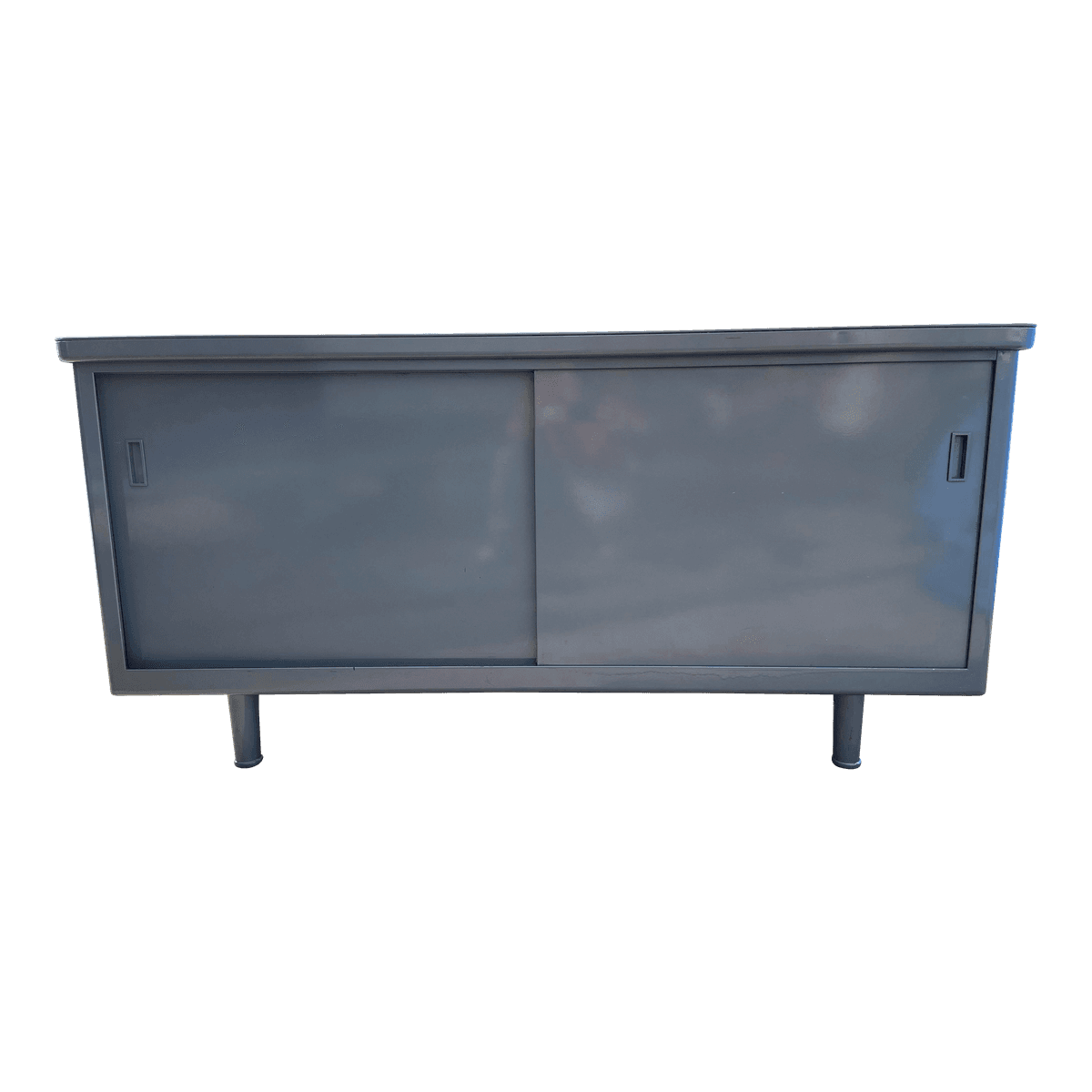 1960s Mid Century Modern Steel Credenza - Thumbnail 2