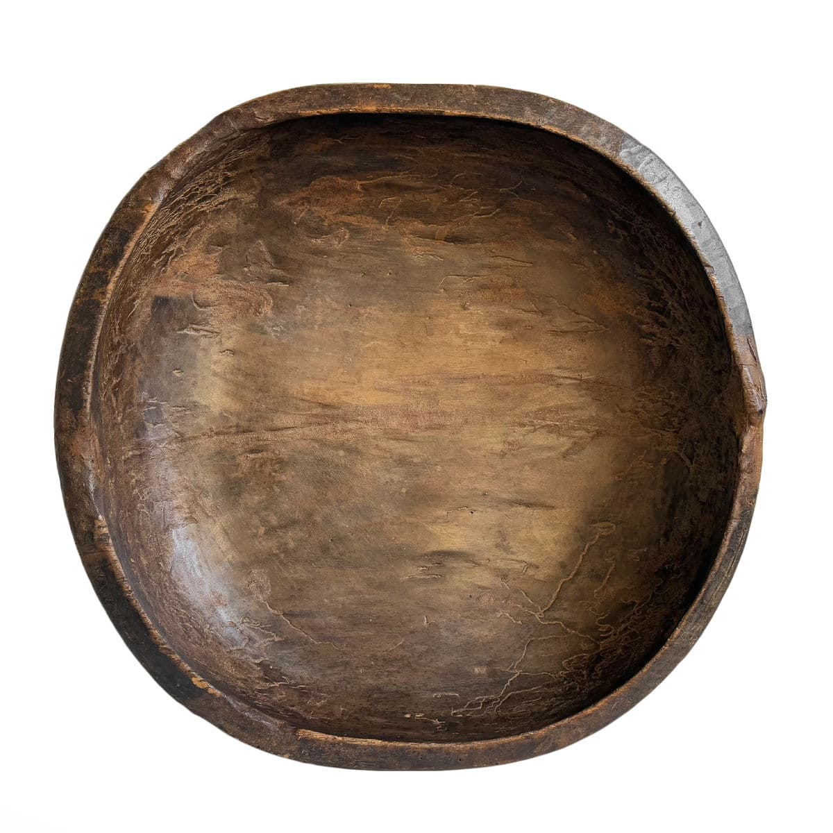 Vintage Large Wood Baga Bowl - Thumbnail 3